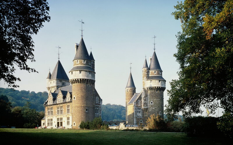 Castle with Turrets — Green, Serene, Afternoon