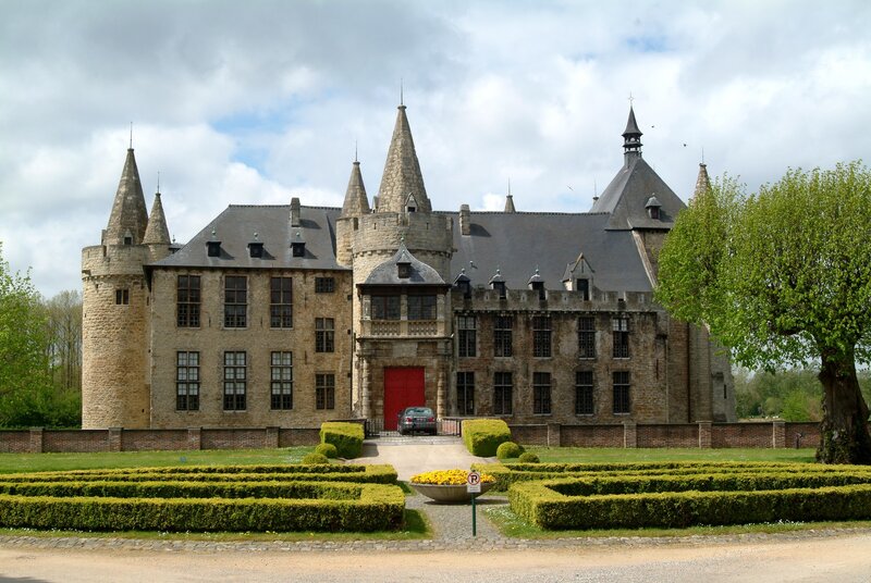 Castle with Turrets — Green, Serene, Spring