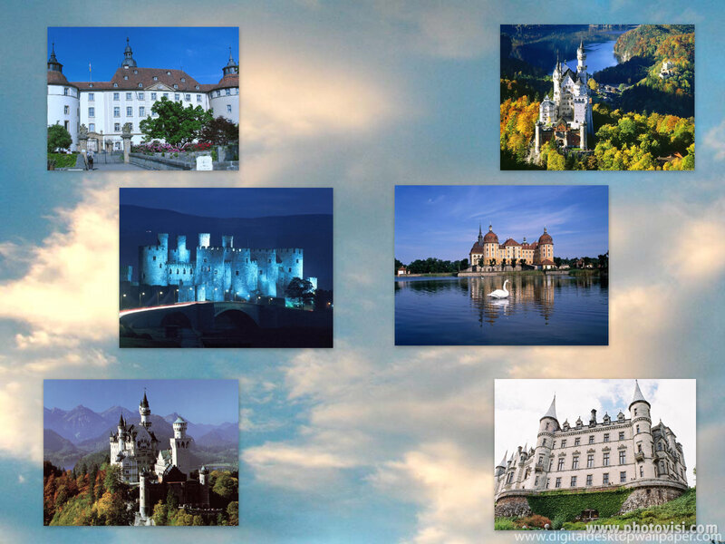 Castles of Germany collage