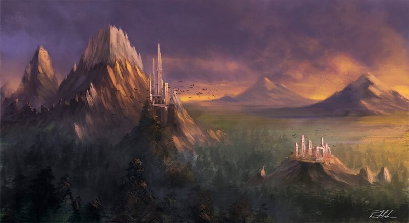 Castles on Mountain Peaks