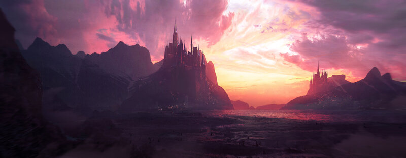 Castles on Mountains — Purple