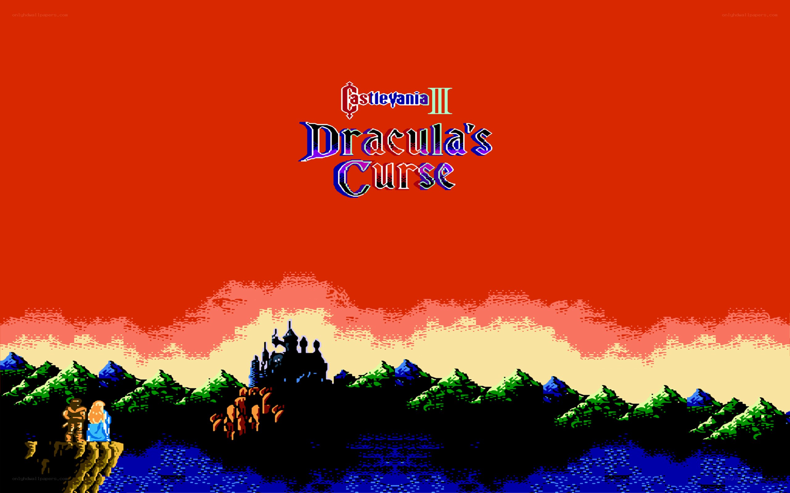 Castlevania III: Dracula's Curse title screen