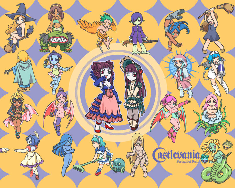 Castlevania: Portrait of Ruin characters