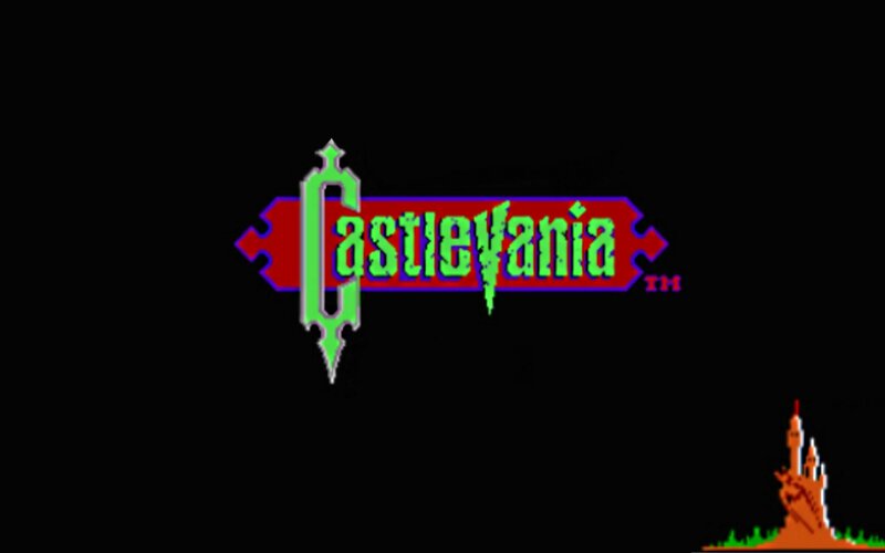 Castlevania title screen