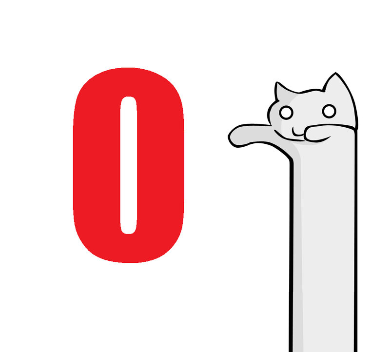 Cat and the number zero
