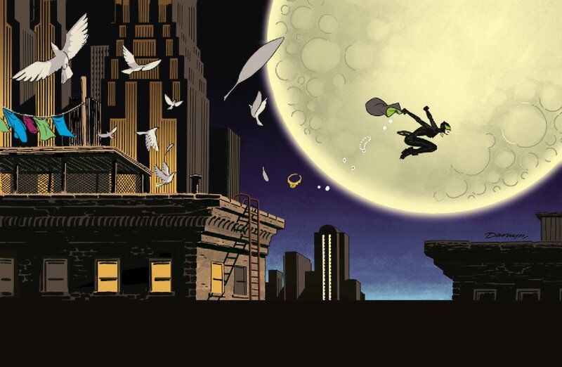 Cat Burglar in Flight