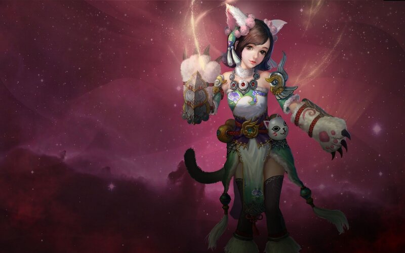 Cat-eared Female Warrior