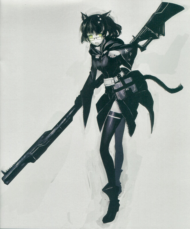 cat-eared girl with rifle