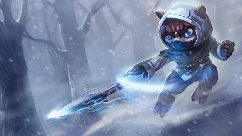 Cat-eared Ninja Character