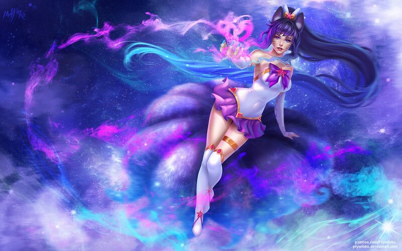 Cat-eared Woman in Space