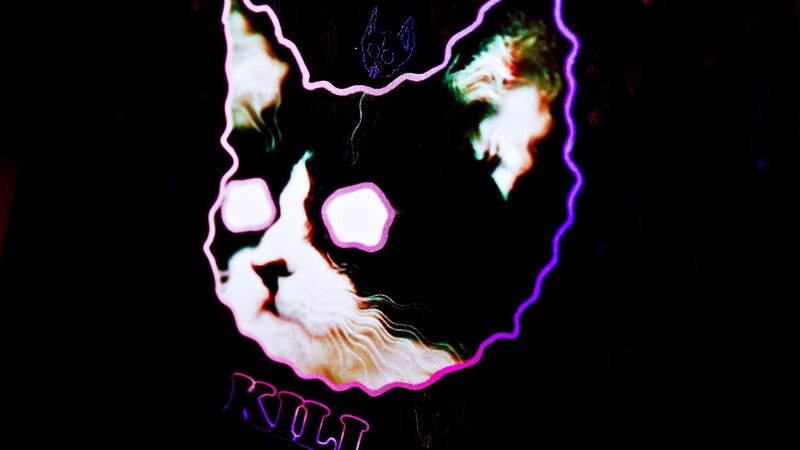Cat Face Graphic