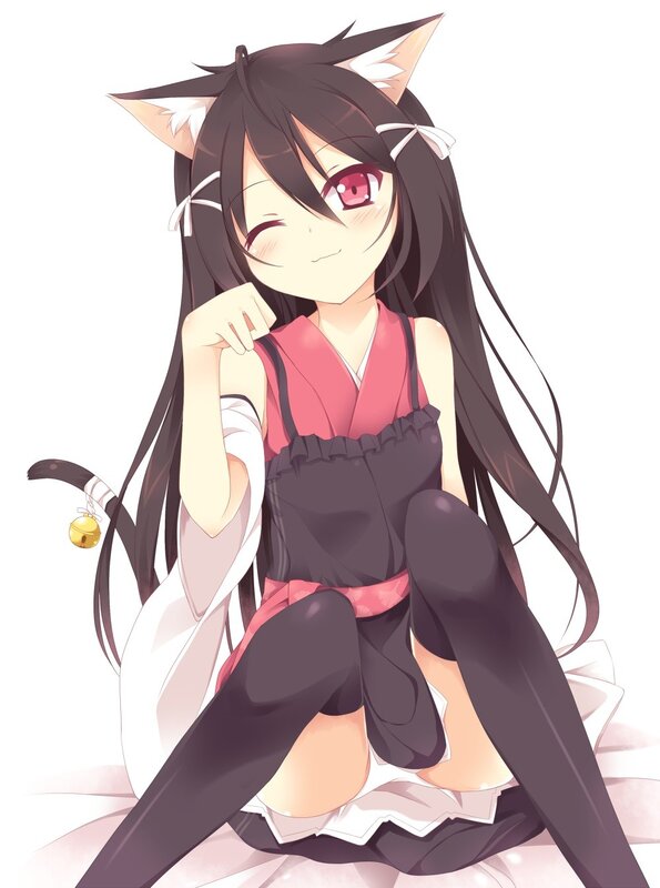 cat girl anime character