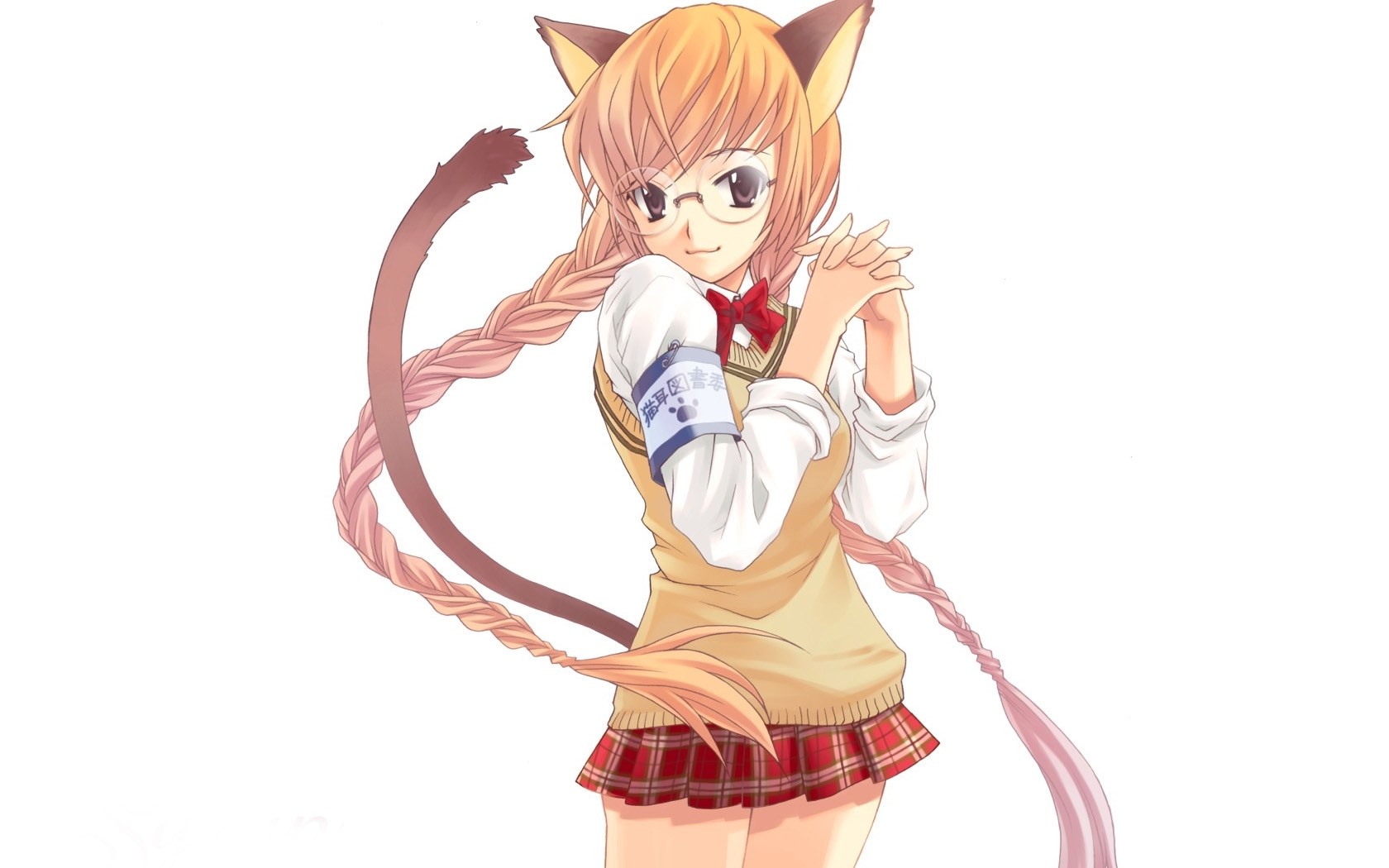 cat girl anime character