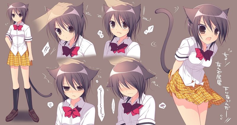 cat girl character sheet