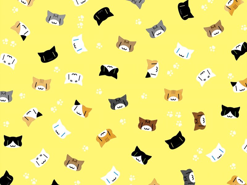 Cat Heads Pattern