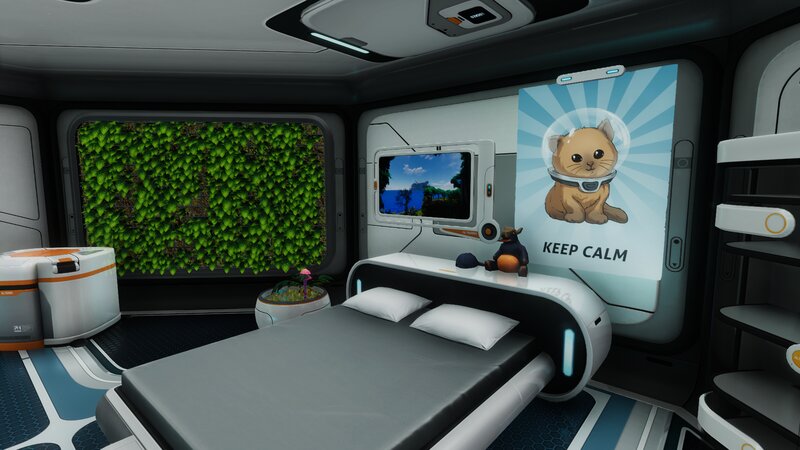 Cat in Space Capsule