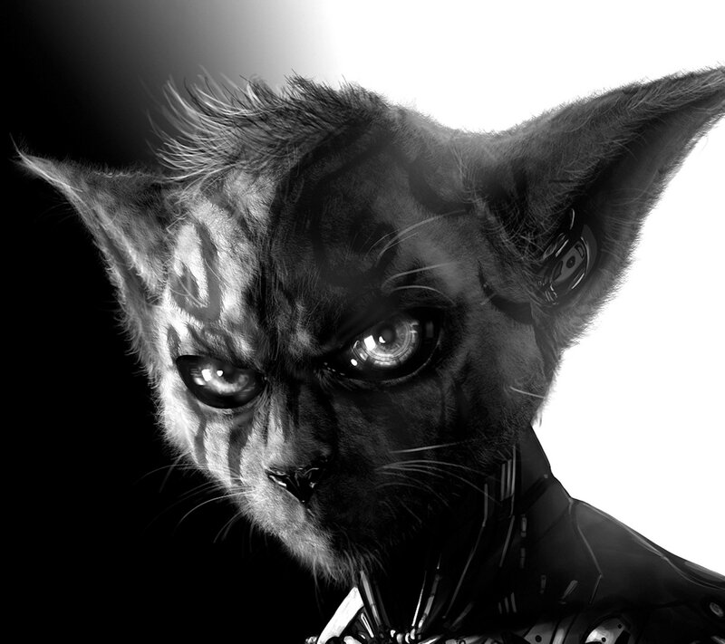Cat-like Alien Creature