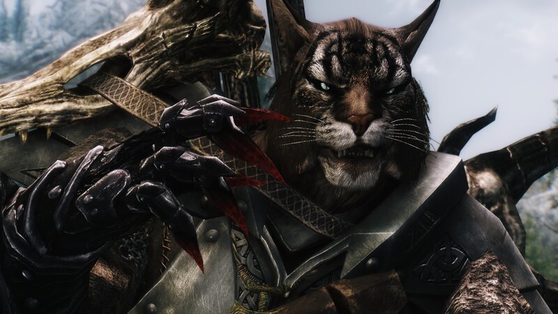 Cat-like Creature in Armor