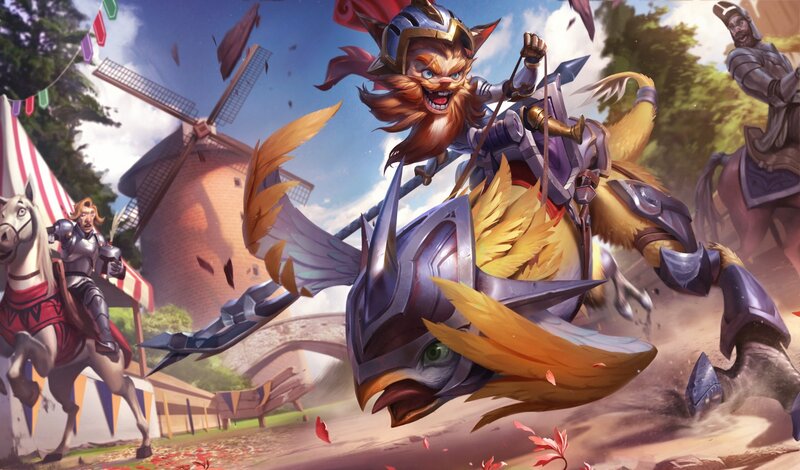 Cat-like Creature on Bird