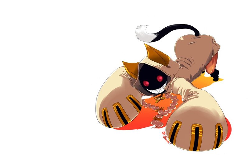 Cat-like Creature — White