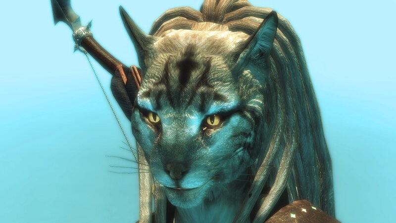 Cat-like Creature with Bow