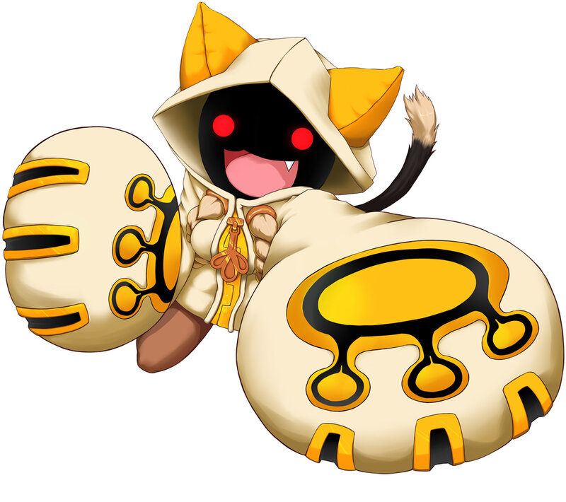 Cat-like Creature — Yellow