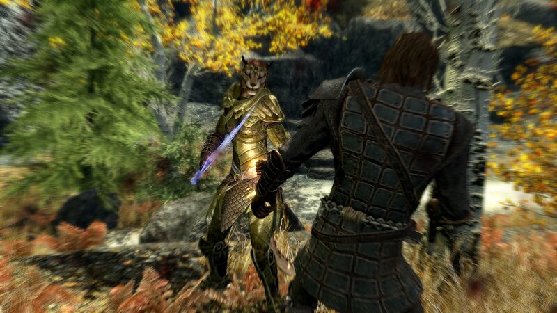 Cat-like Humanoid Warrior
