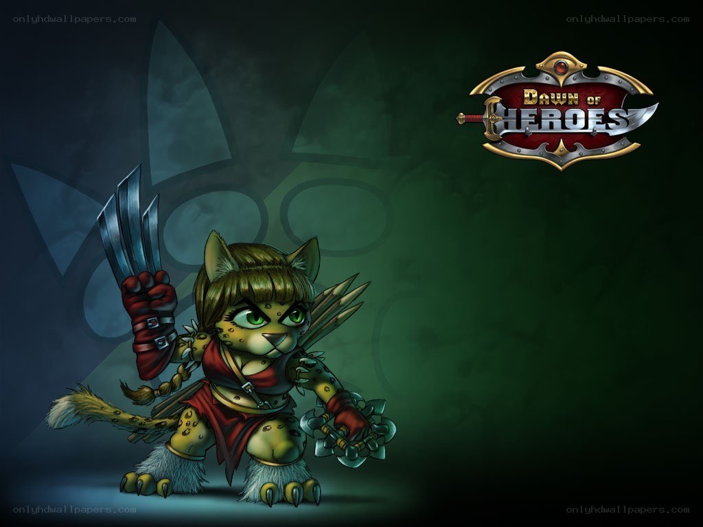 cat-like warrior character