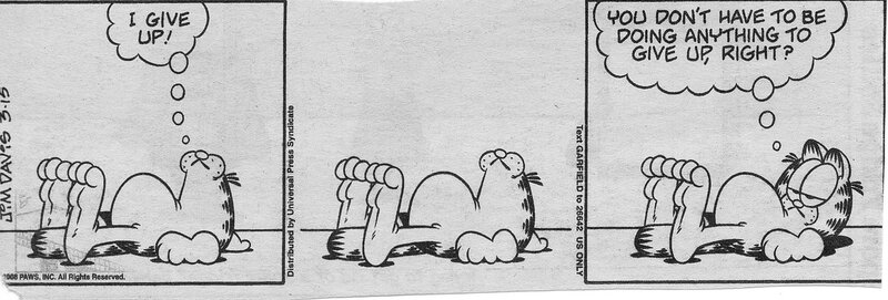 Cat Lying on Back — Black