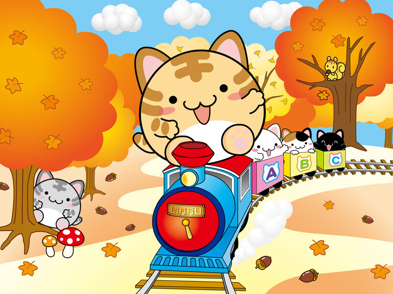 Cat on a Train