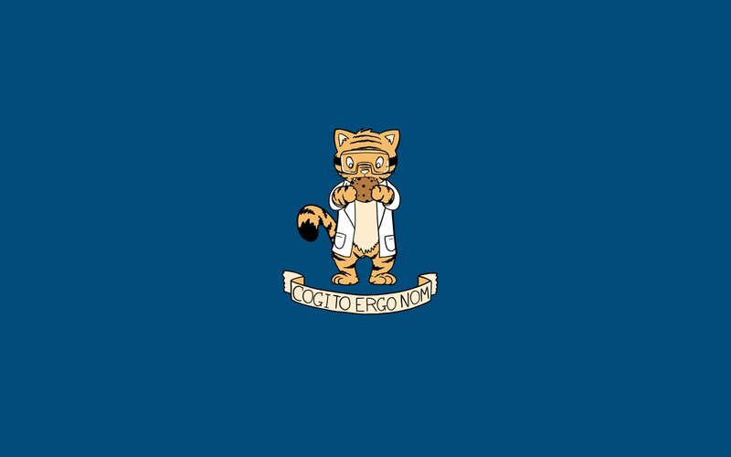 cat scientist logo