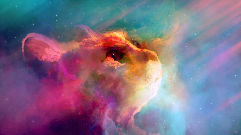 Cat-shaped Nebula