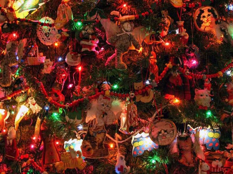 Cat-themed Christmas Tree