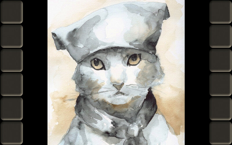 Cat Wearing Hat