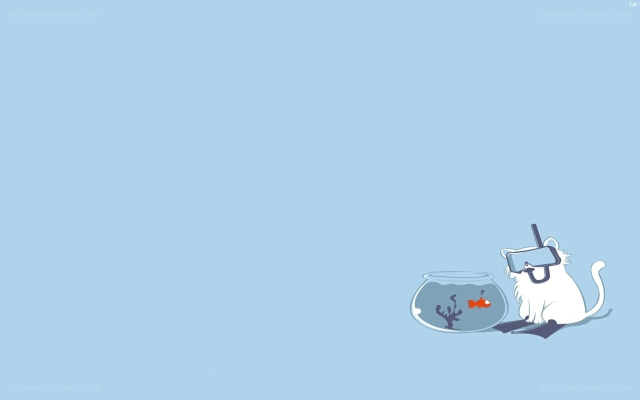cat with fishbowl