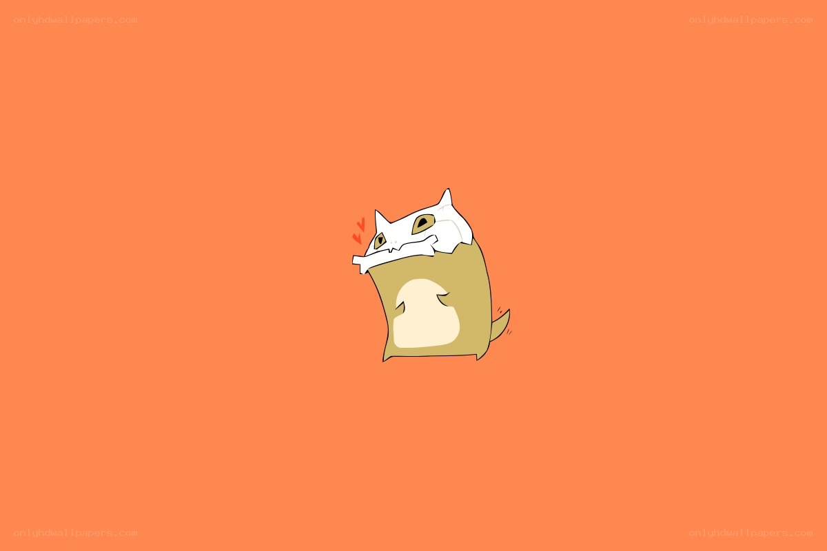 cat with skull head