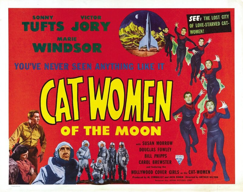 Cat-women on Moon