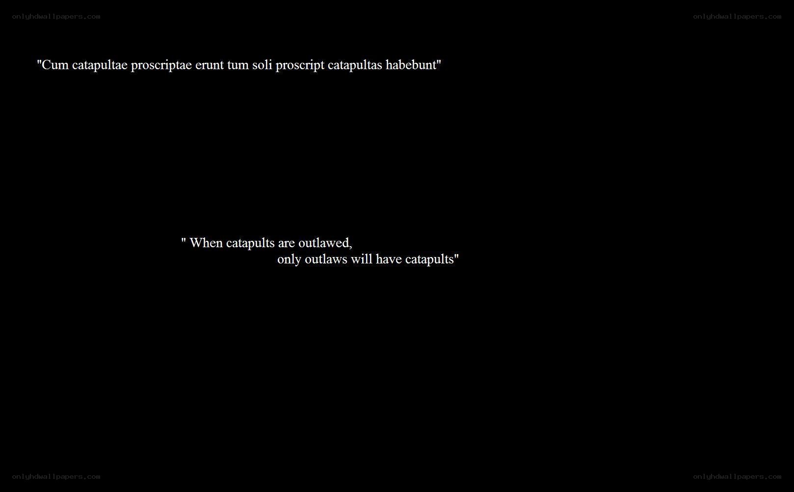 Catapult quote text