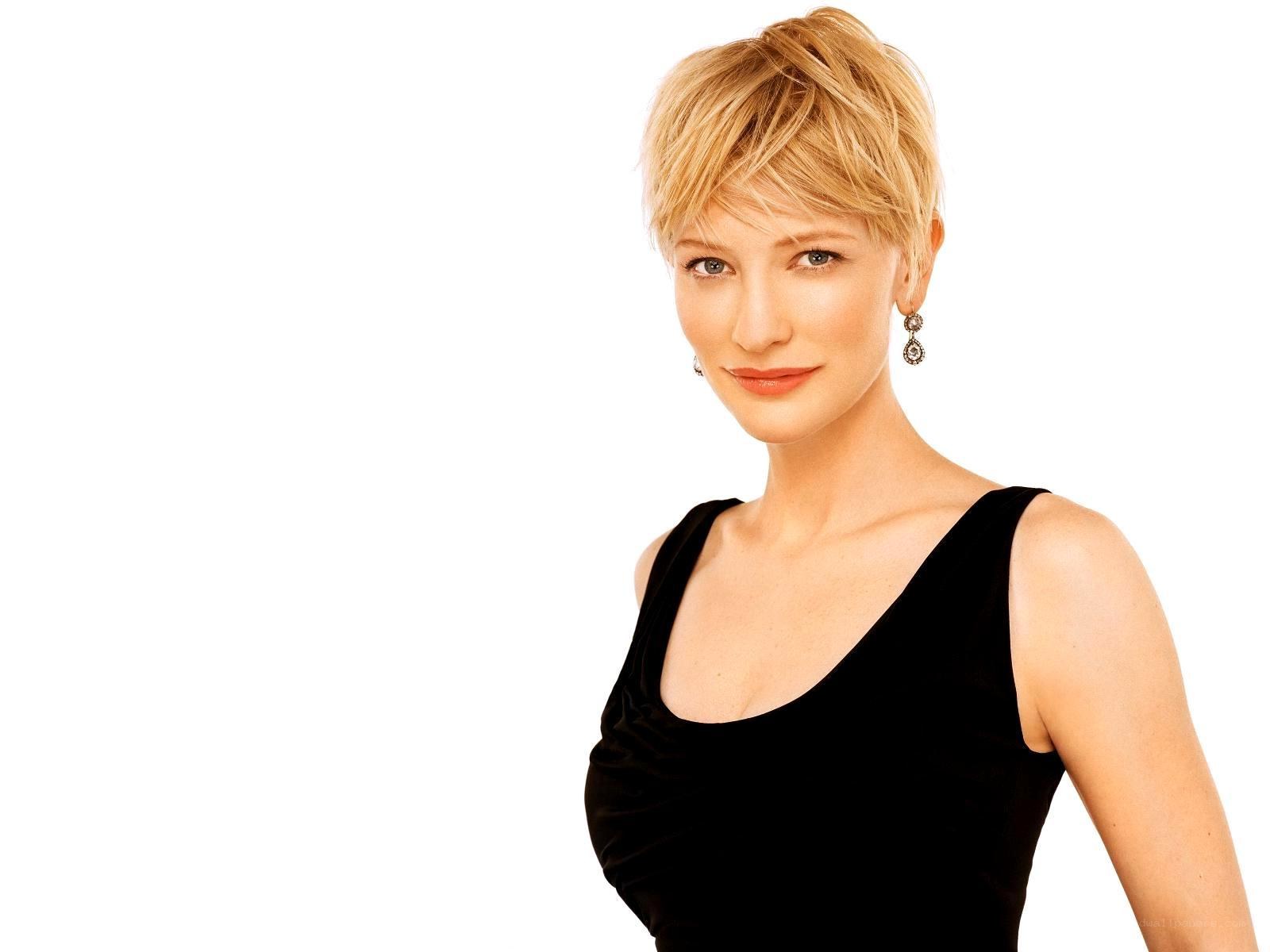 Cate Blanchett in black dress