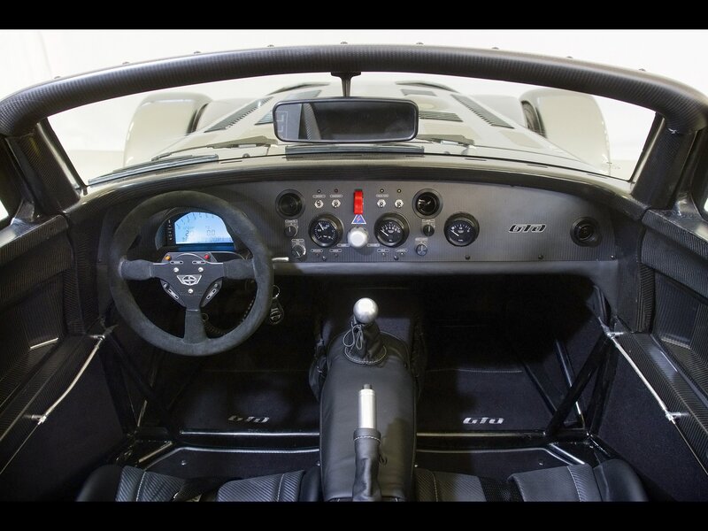 Caterham GTO interior cockpit