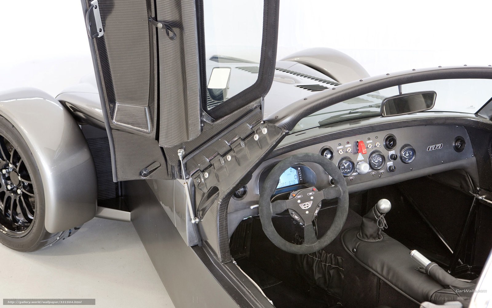 Caterham GTO interior