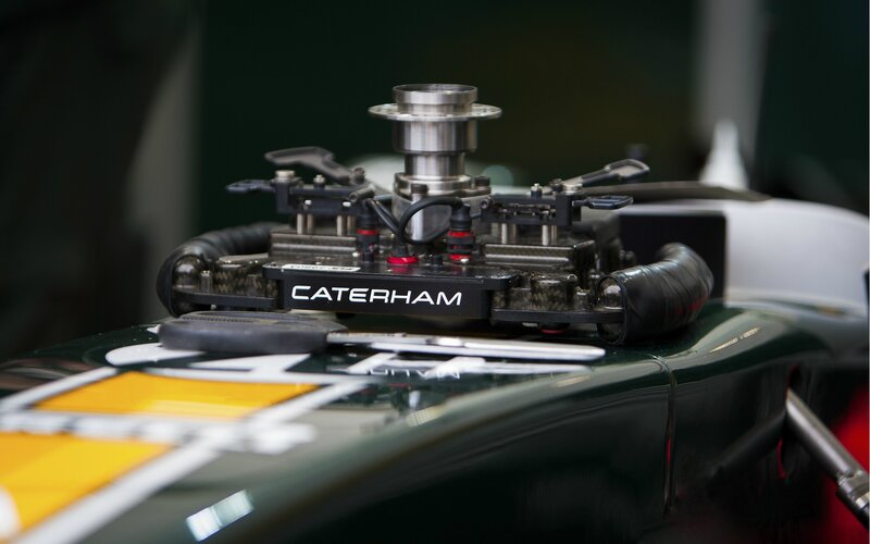 Caterham race car engine