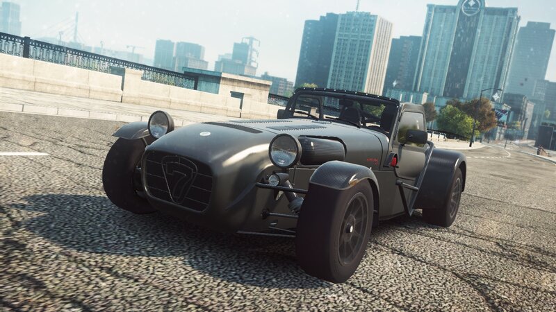 Caterham Seven Sports Car — Gray