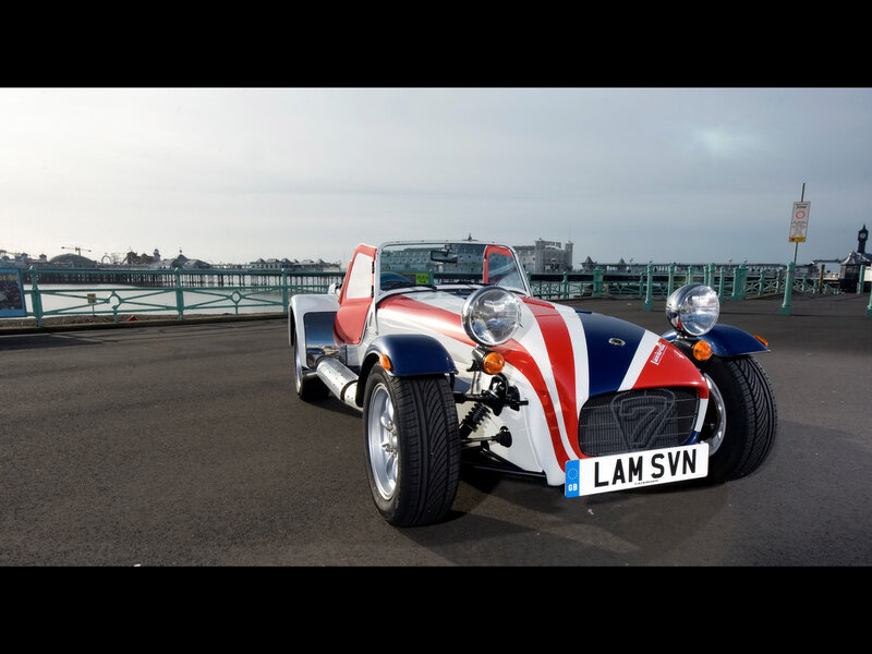 Caterham Seven Sports Car — Red