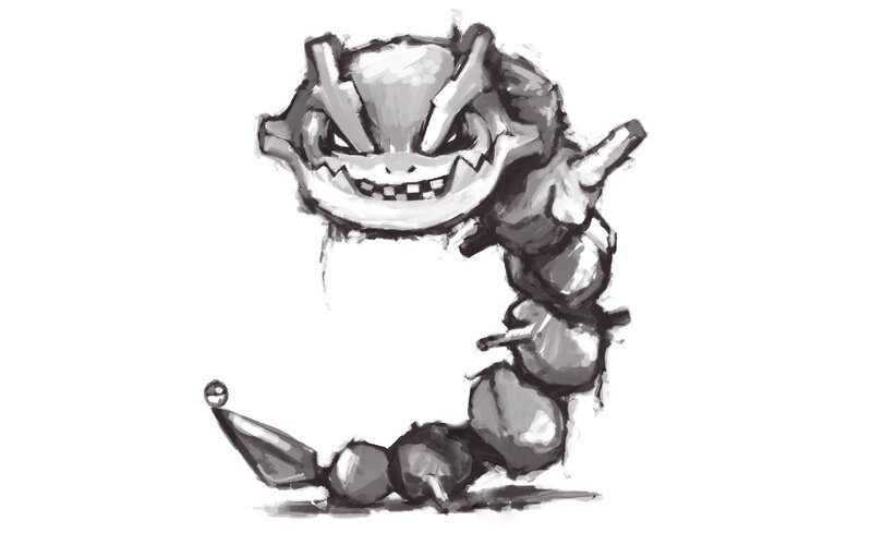 Caterpie character sketch