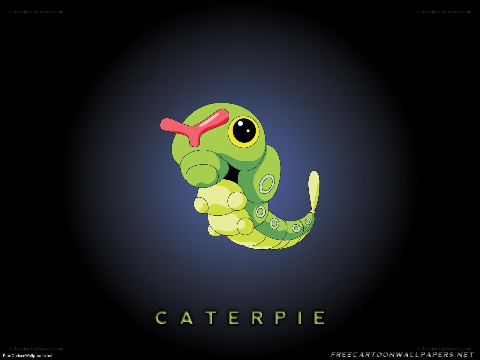 Caterpie character wallpaper