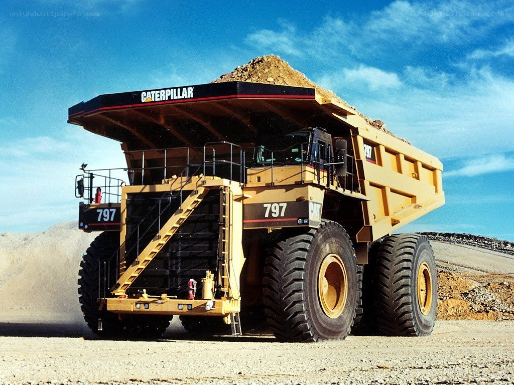 Caterpillar 797 dump truck