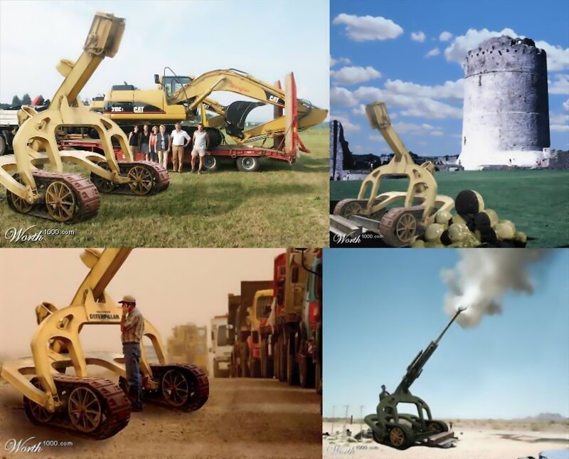 Caterpillar excavator modifications