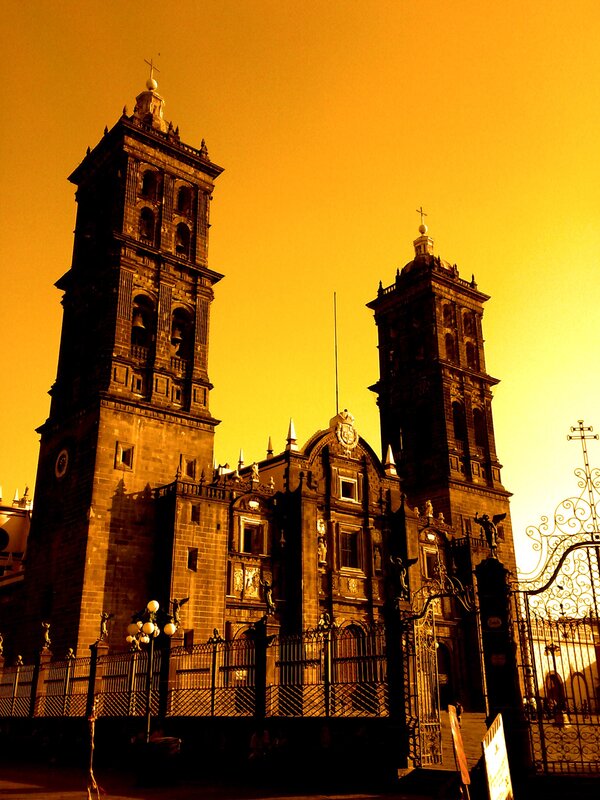 Cathedral at golden hour