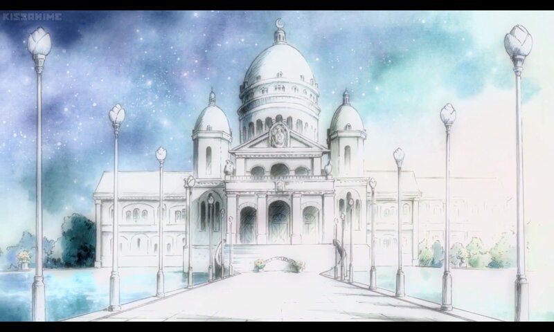 Cathedral at Night — Blue, Serene